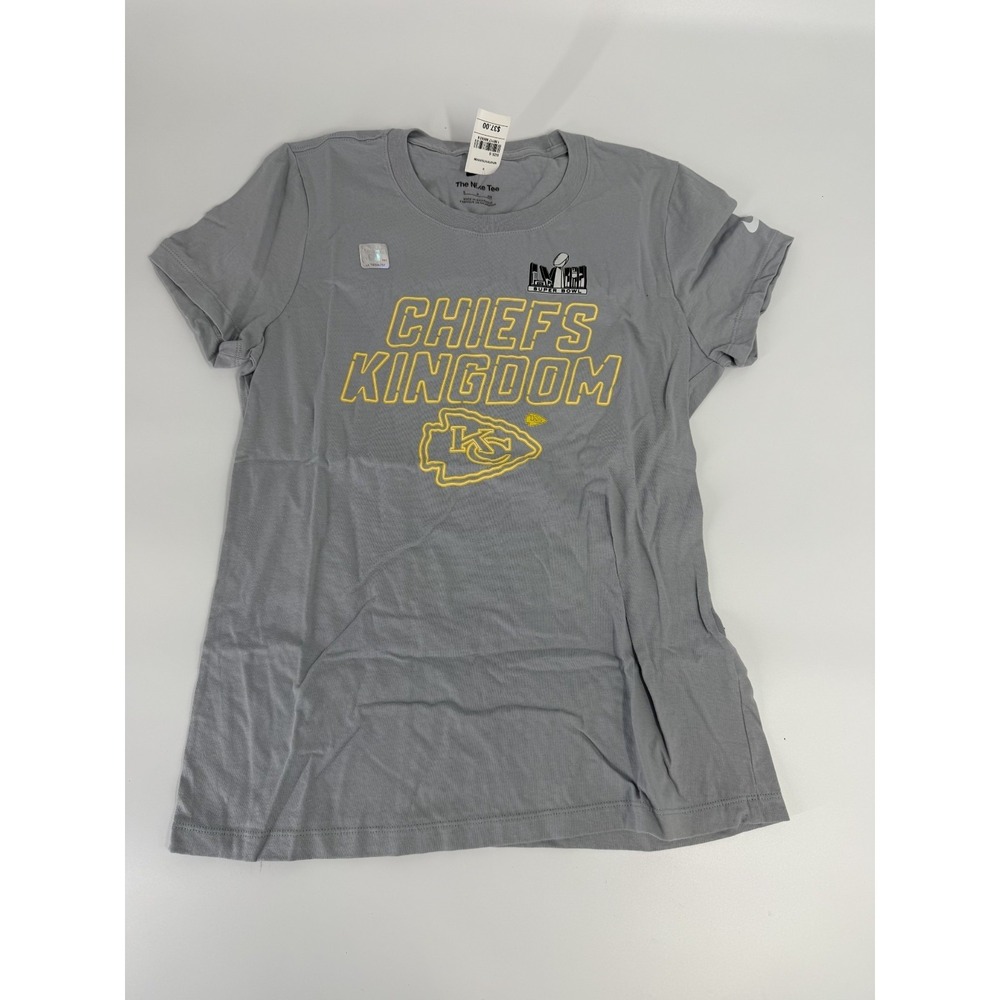 Nike Kansas City‎ Chiefs Chiefs Kingdom Womens Tee Shirt Size Small S New